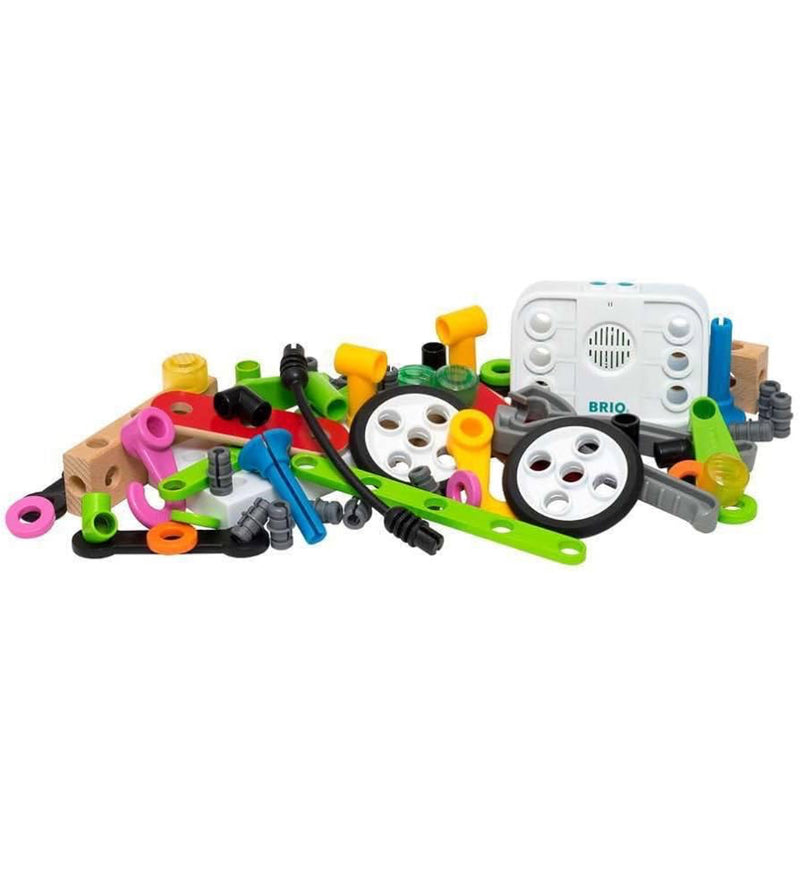 BRIO Builder Record & Play Set 68pcs Building Kit Large Set 3yrs+