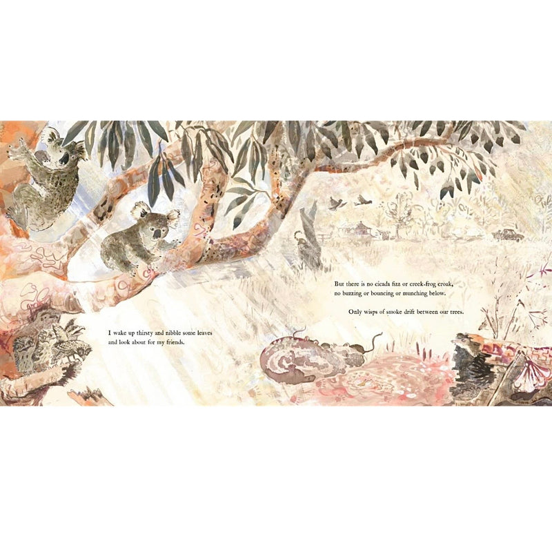 Hand to Hand Bushfire (Hardcover) by Liz Anelli Australian Animals Story Book