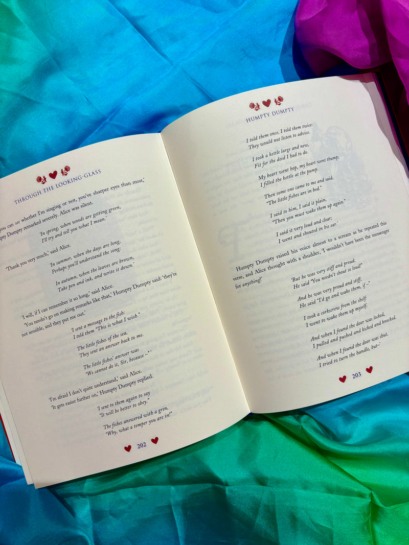 Alice's Adventures in Wonderland and Through the Looking Glass (Hardcover) With Illustrations by Sir John Tenniel