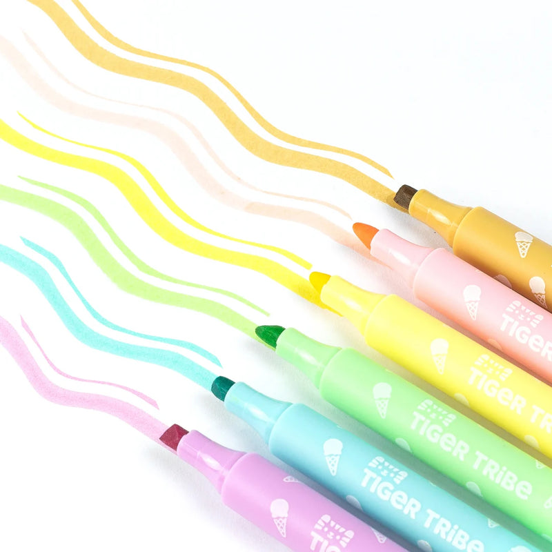 Tiger Tribe Scented Sundae Markers Stationary Art and craft for Kids 5yrs+