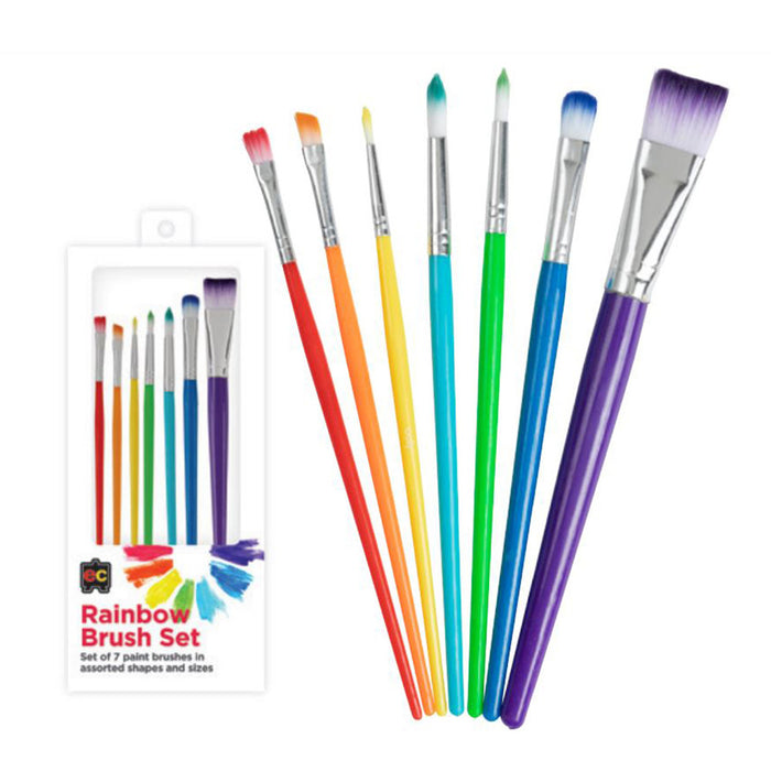 Rainbow Brush Set of 7