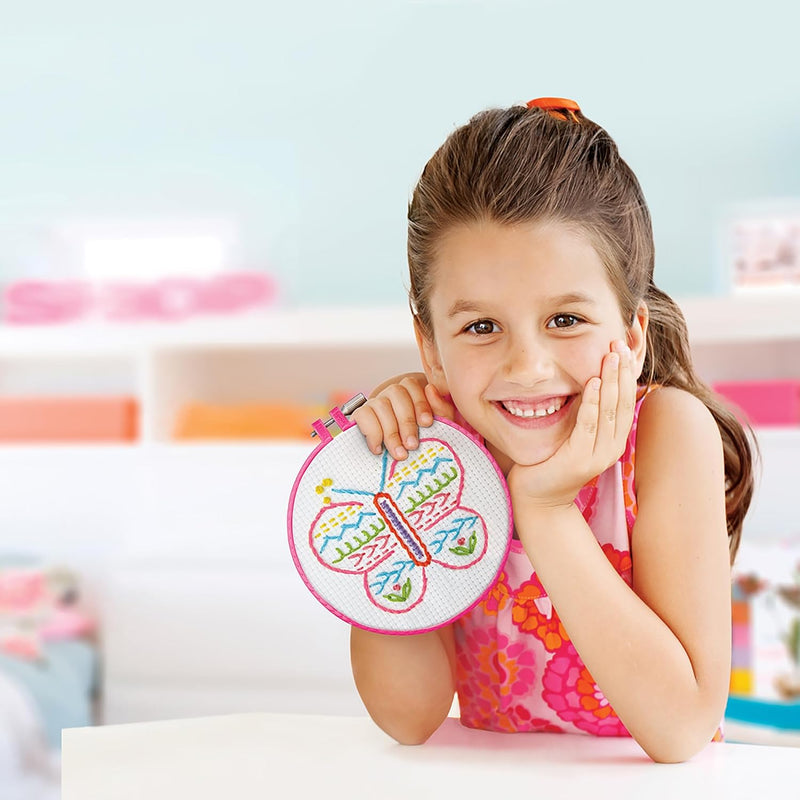 Easy To Do Embroidery Stitches Kit By 4M Art and Craft for Kids Gifting idea for 8yrs+