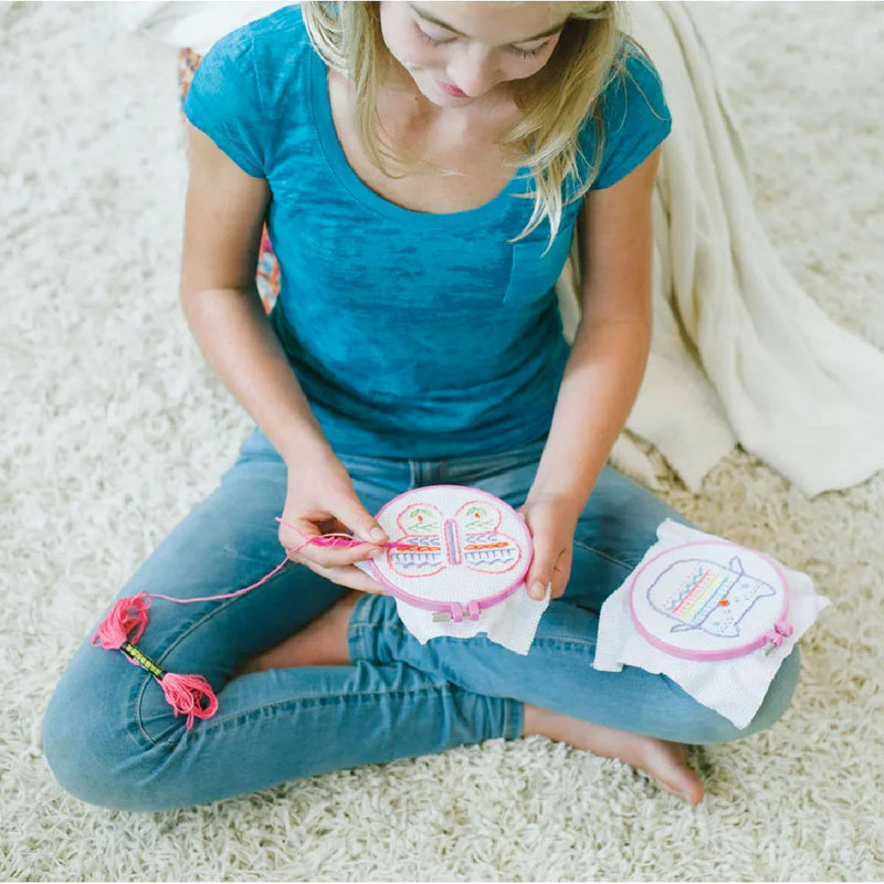 Easy To Do Embroidery Stitches Kit By 4M Art and Craft for Kids Gifting idea for 8yrs+