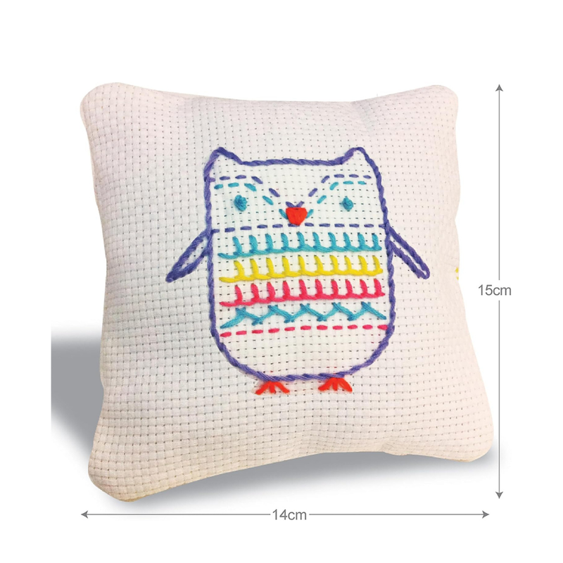 Easy To Do Embroidery Stitches Kit By 4M Art and Craft for Kids Gifting idea for 8yrs+