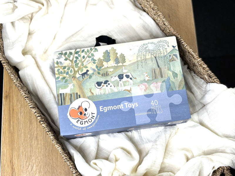 Egmont Countryside 40pc Floor Jigsaw Puzzle Large Developmental Toys 3yrs+