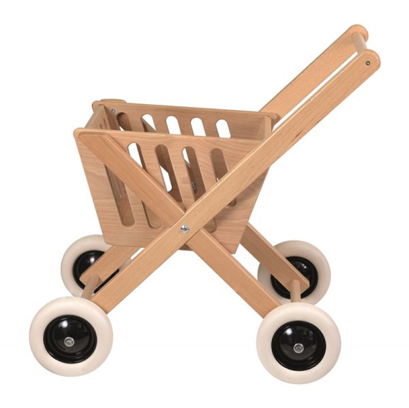 Egmont Wooden Shopping Trolley Play Shop 3yrs+ (Furniture Shipping)