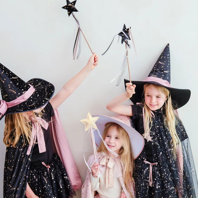Ethel Wand Black Star by Mimi & Lula Kids Costumes Halloween 3yrs+