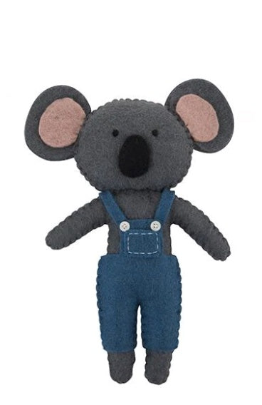 Pashom Felt Sweet Koala Dolls Pretend & Imaginative Play Toys 3yrs+