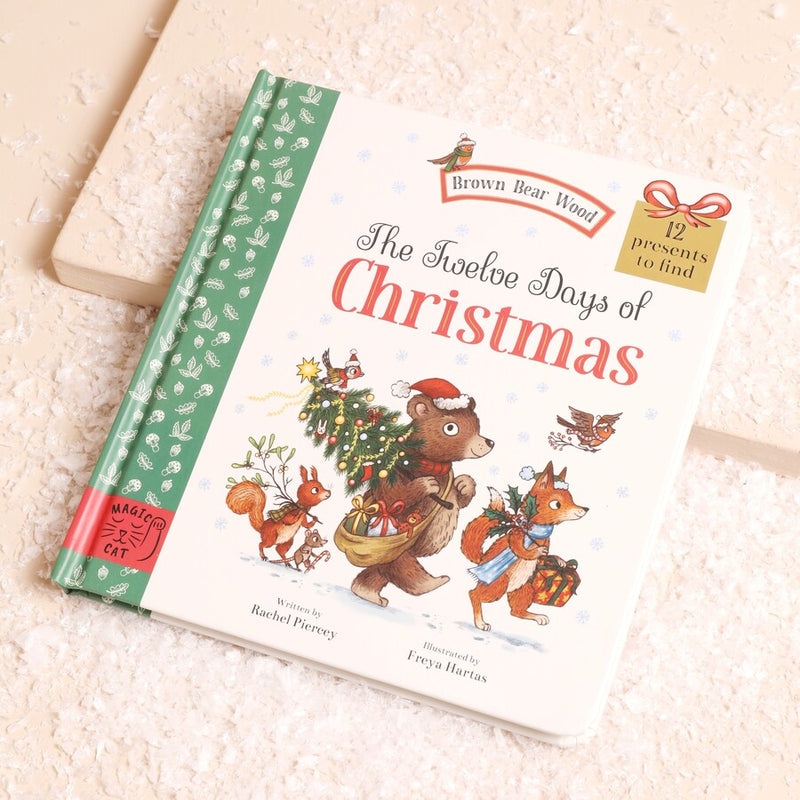The Twelve Days of Christmas (Board Book) by Rachel Piercey Kids Picture Book Christmas Range