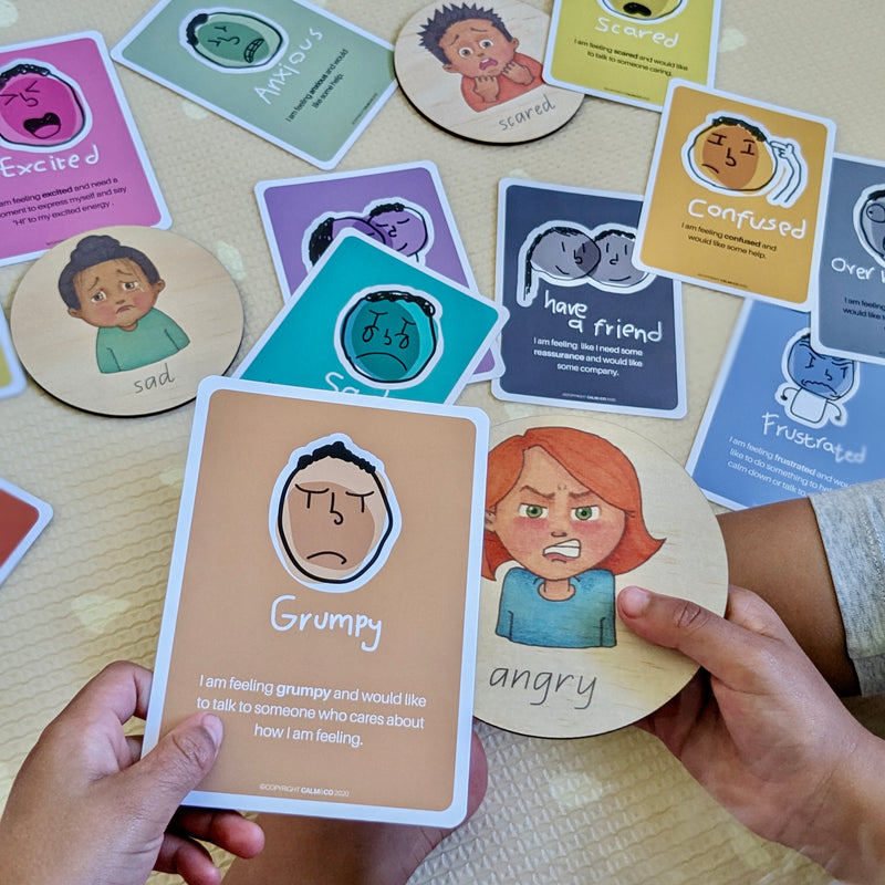 Emotionology Cards by Calm & Co Mindfulness, Feelings and Social-Emotional Resources for 4yrs+