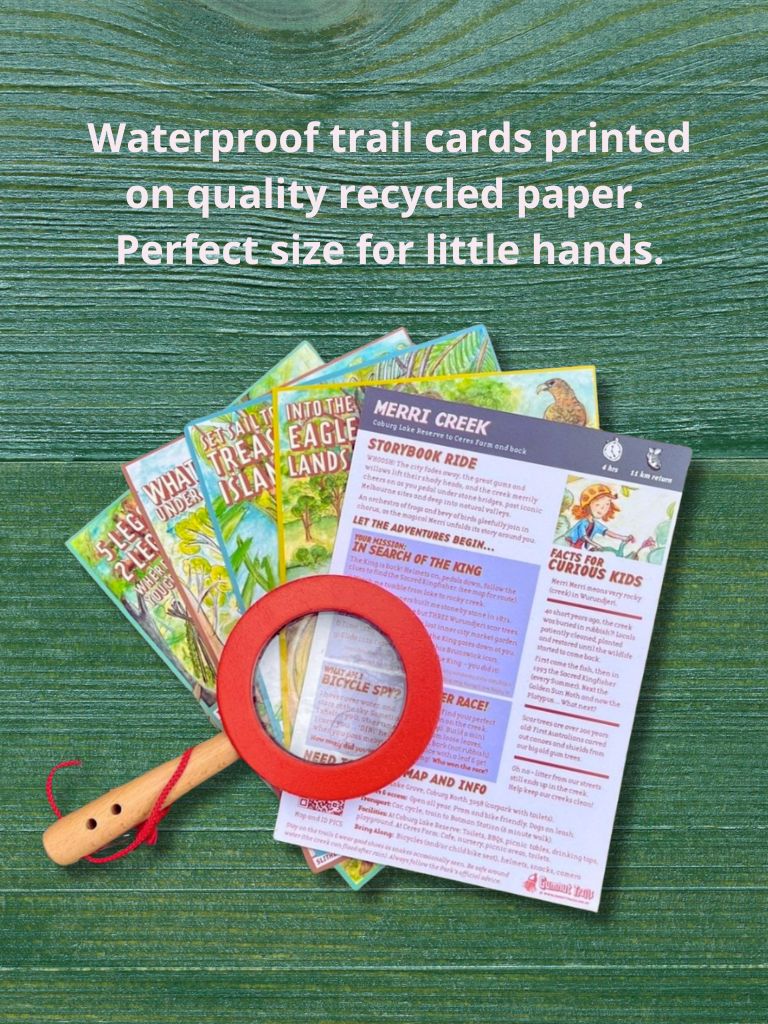 Melbourne's North Adventure Guide River Exploring 5 Mystery Family Adventures Trails & 15 Outdoor Activities by Gumnut Trails Outdoor Travel Toys 2yrs+