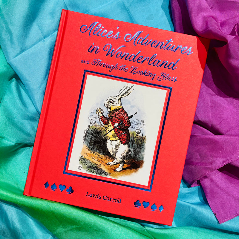 Alice's Adventures in Wonderland and Through the Looking Glass (Hardcover) With Illustrations by Sir John Tenniel