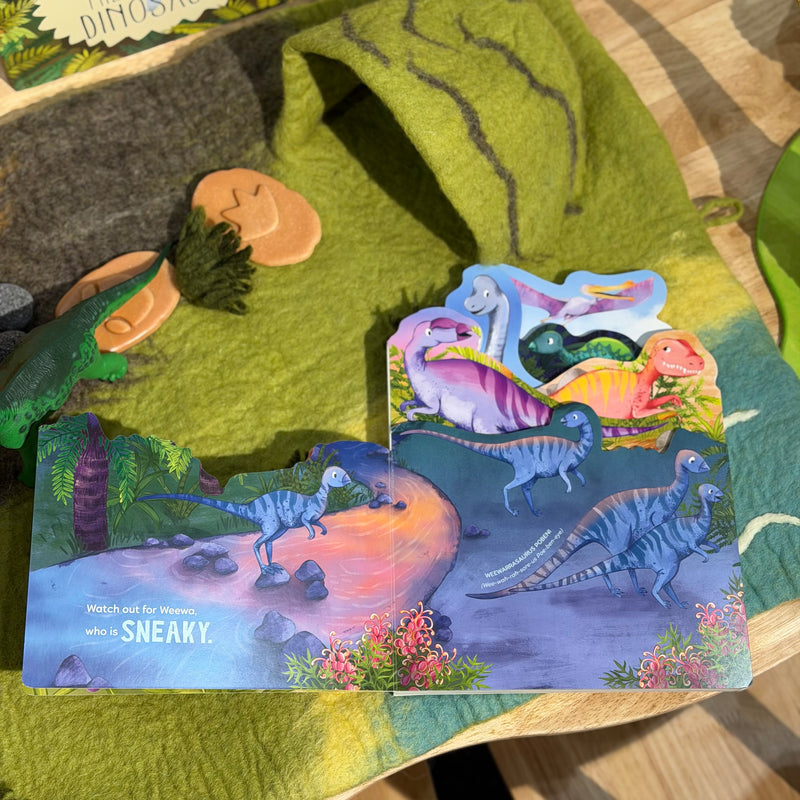 My First Aussie Dinosaurs (Board Book) by Sarah Jane Lightfoot Kids Dinosaur Picture Book