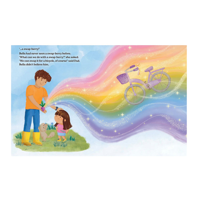 Bella Grows a Bicycle (Hardcover) by Lellie Lopter & Chiara Franceschetti Kids Picture Book