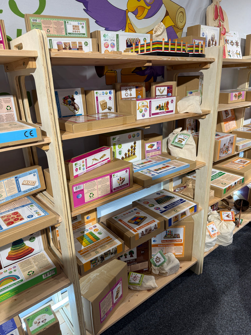 Qtoys Solid Bookshelf Tall 5 Tiers Best for Storage and display Toys and Learning Resources 93cm(W) x 150cm(H) (Furniture Shipping)