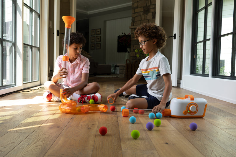 Fat Brain Toys Air Toobz with Airflow Unit 1 STEM Toys Best Seller Most Loved in Store Gifting idea for 5yrs+ (Bulky Shipping)