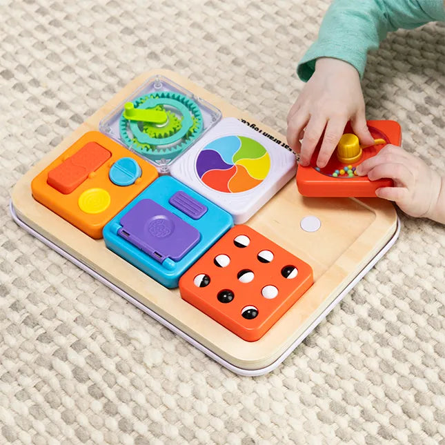 PlayTab Essentials Starter Set 2025 Ready To Go by Fat Brain Toys Sensory Cognitive Developmental Toys for Toddlers Gift Idea Best Seller Most Loved in Store 12m+