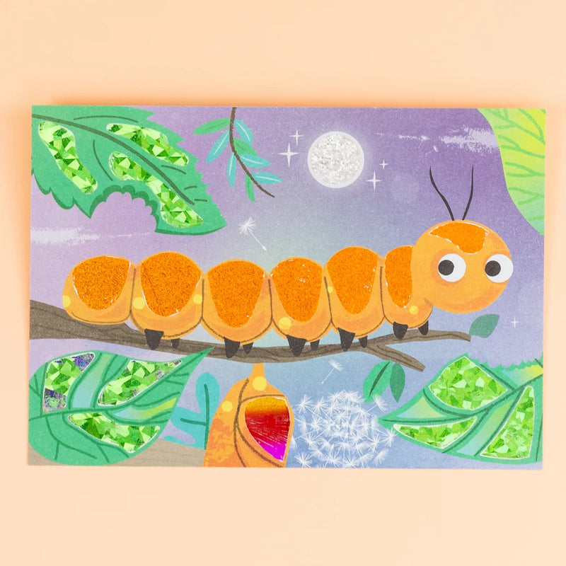 Tiger Tribe Foil Art Bug World Art and Craft for Kids 5yrs+