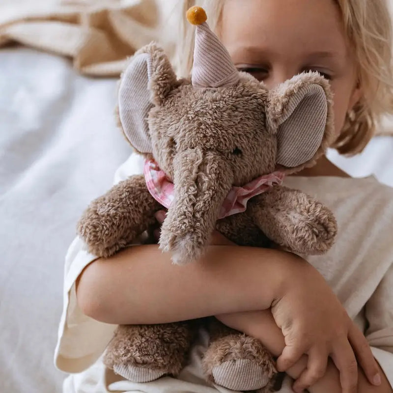 Priscilla the Party Elephant Soft Plush Toy 30cm Gift Idea for Baby and Toddlers 0m+