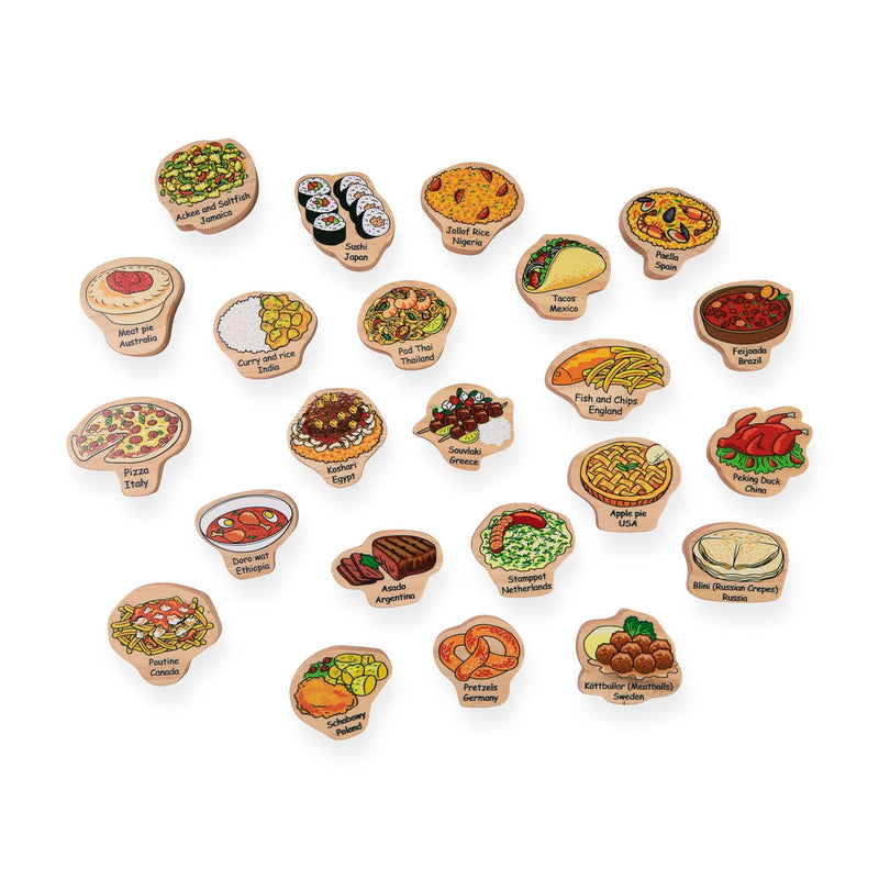 The Freckled Frog Food Around the World Pretend & Imaginative Play Toddler Toys Gifting Idea for 12m+