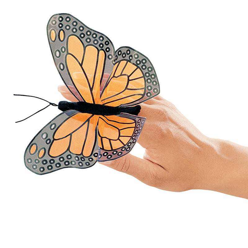 Monarch Butterfly Finger Puppet by Folkmanis 3yrs+