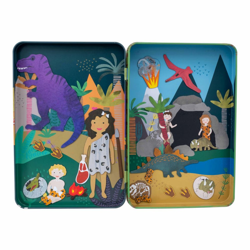 Floss & Rock Magnetic Playtime Dinosaur Travel Toys Dinosaur and Dragon Theme 3yrs+