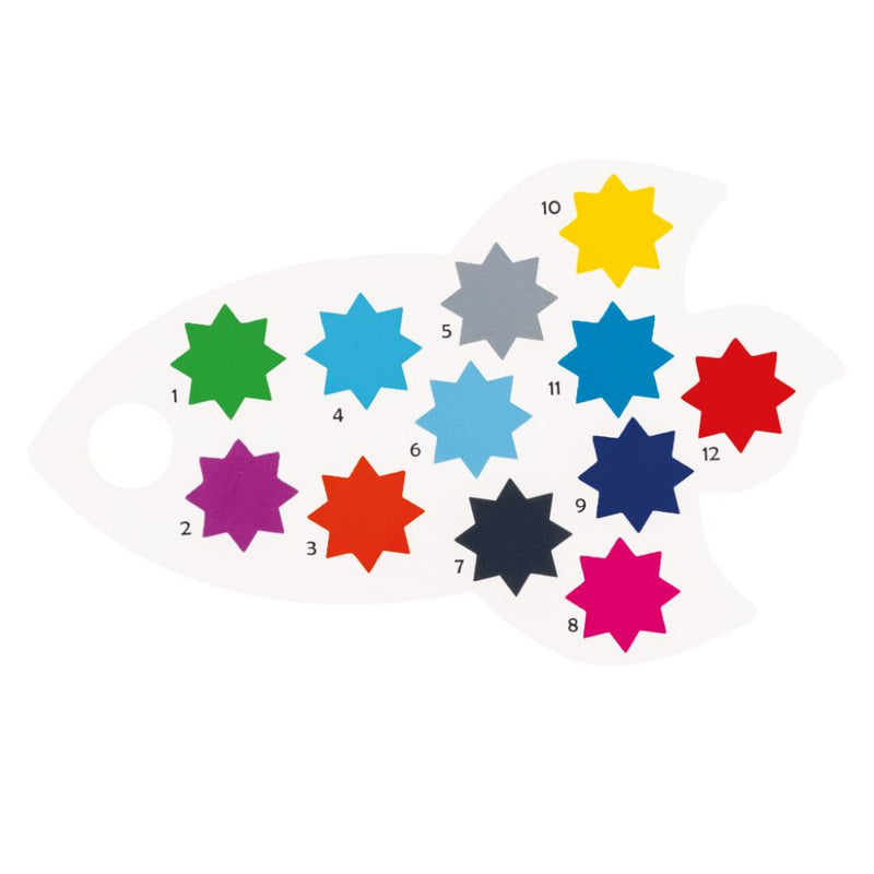 Floss & Rock Paint by Numbers Space Theme Activity Interactive Painting Book Art and Craft for Kids 5yrs+