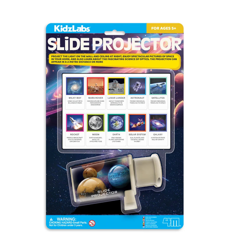 KidzLabs Slide Projector Space by 4M Early Science Stem Toys 5yrs+
