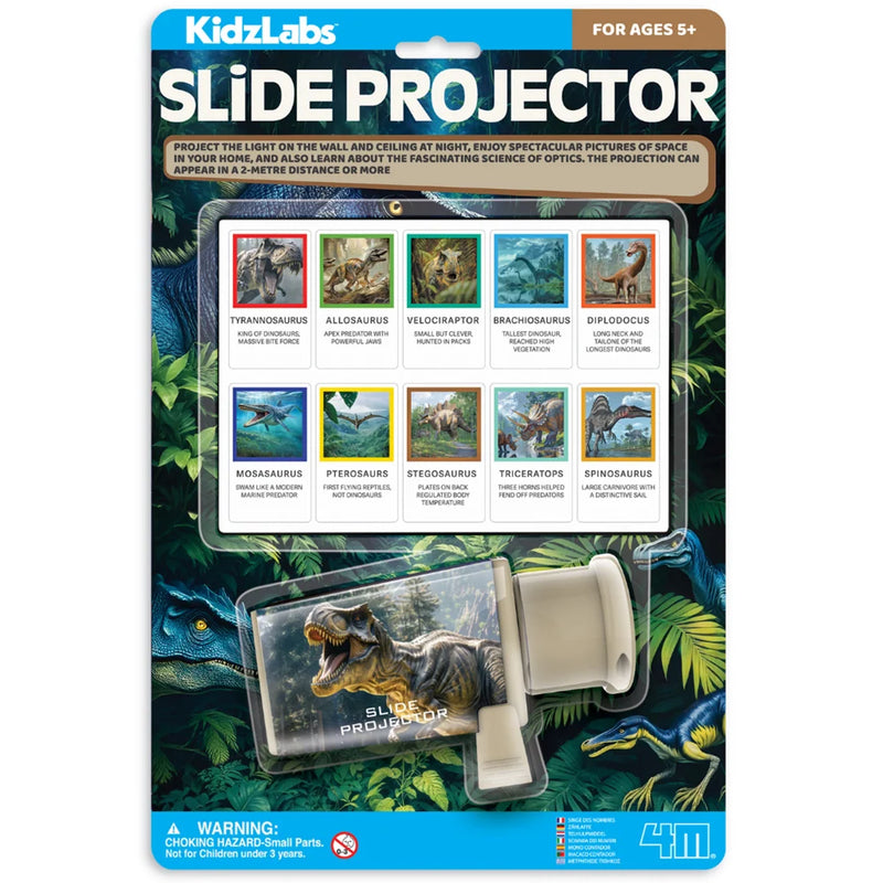 KidzLabs Slide Projector Dino by 4M Early Science STEM Toys 5yrs+