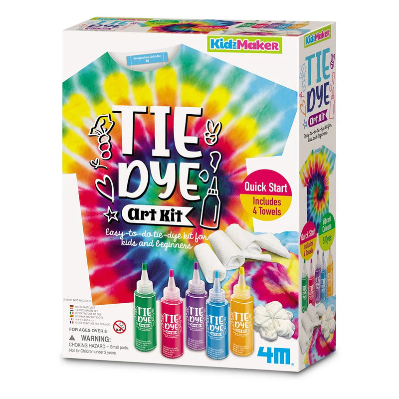 KidzMaker Tie Dye Art Kit Art and craft for kids 5yrs+