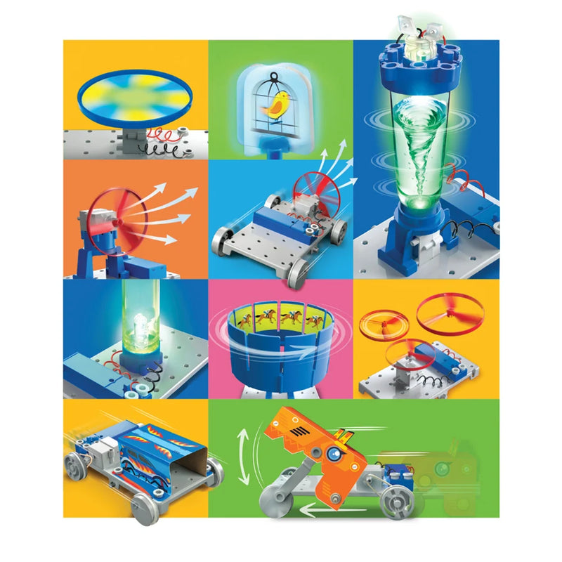 KidzLabs Mega Motor Science Kit by 4M Science Experiments STEM Toys 8yrs+