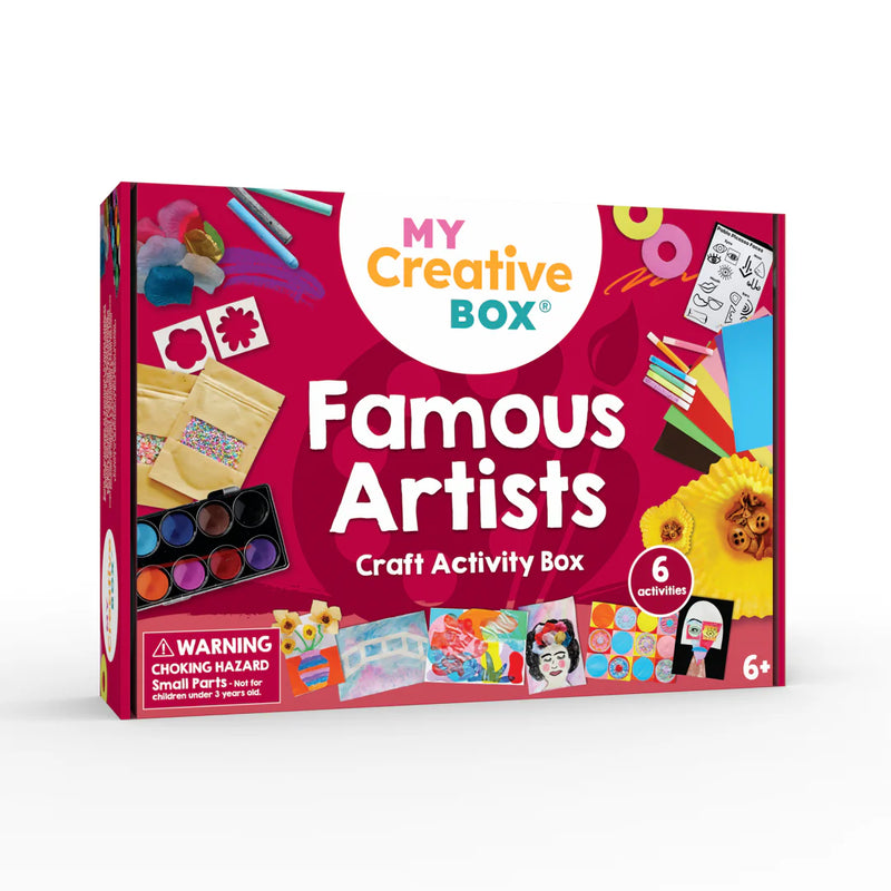My Creative Box LARGE Famous Artists Craft Box Best Seller Art and craft for kids Most Loved in Store Gifting Idea for 3yrs+