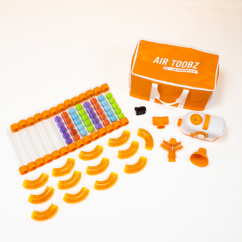 Fat Brain Toys Air Toobz Bundle Set 100pcs NEW 2026 STEM Toys Gifting idea for 3yrs+ (Bulky Shipping)