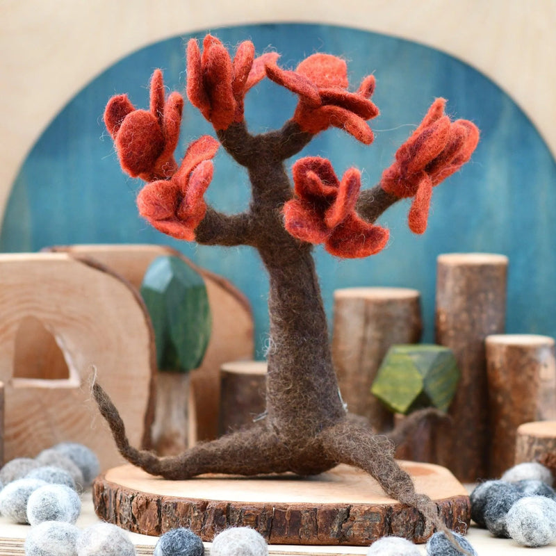 Tara Treasures Felt Autumn Tree Pretend & Imaginative Play Toys 3yrs+