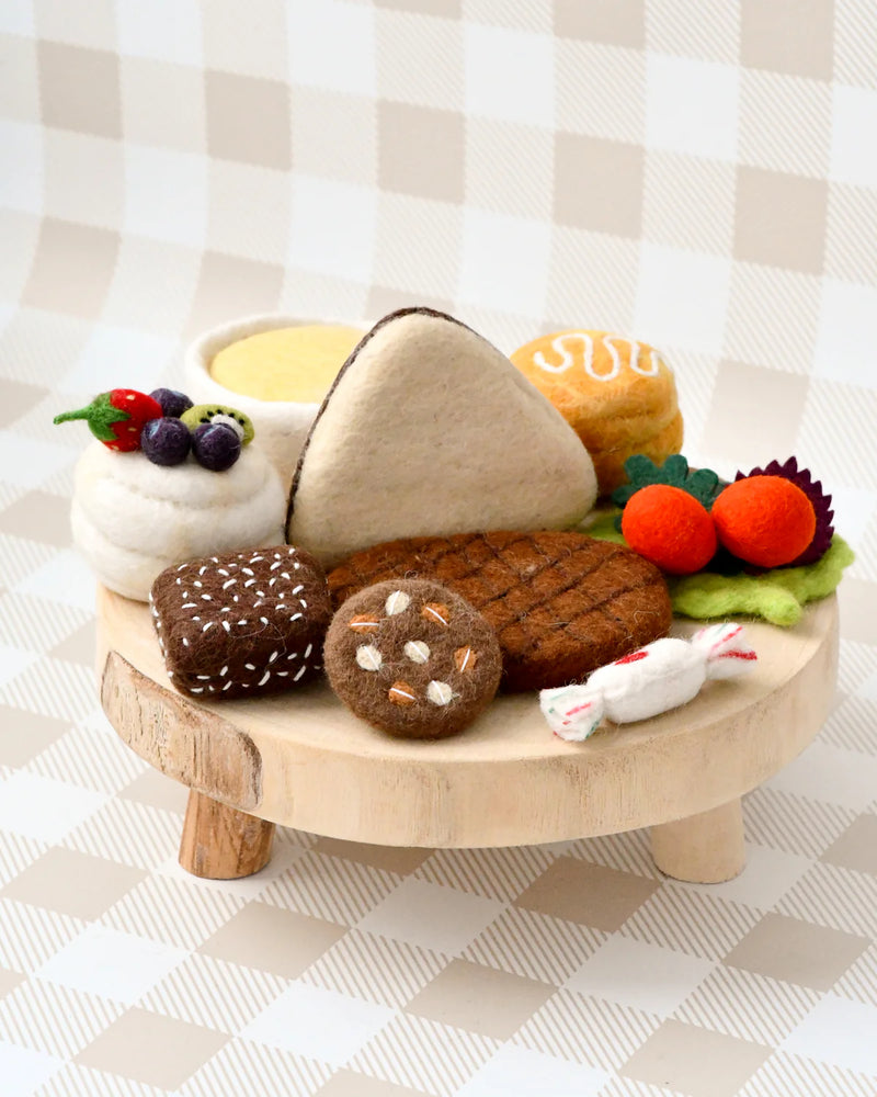 Felt Australian Play Food Set Pretend and Imaginative Play Kitchen Accessories 3yrs+