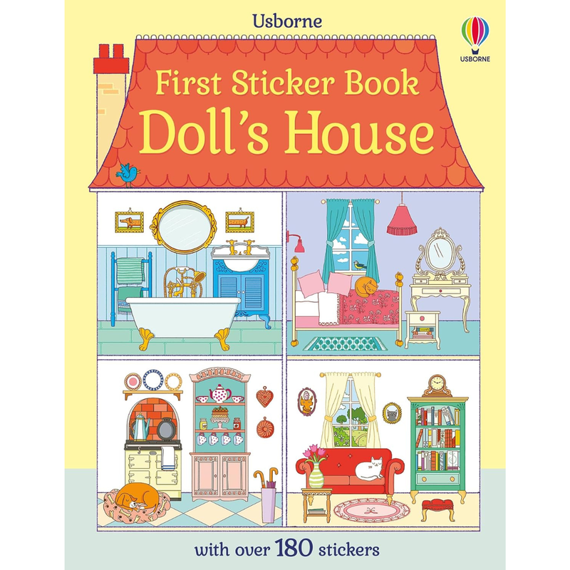 First Sticker Book Doll’s House First Sticker Book Dollhouse (Paperback) by Abigail Wheatley Kids Activity Book