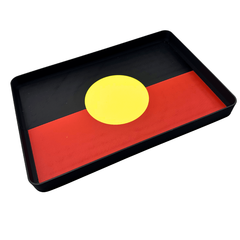 Aboriginal Flag Sensory Tray by Songlines Australian Indigenous First Nation Resources School Range 3yrs+