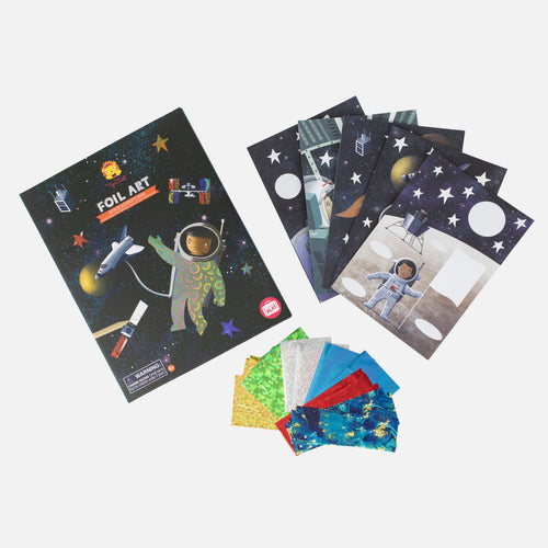 Tiger Tribe Foil Art Space Adventures 5yrs+