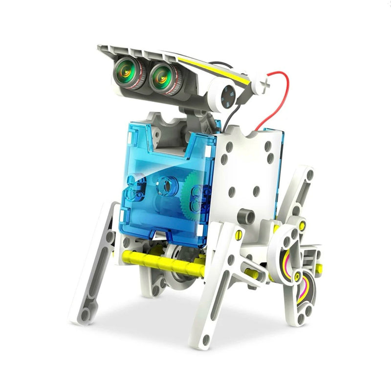 Johnco 14 in 1 Educational Solar Robot STEM Science Activities 10yrs+