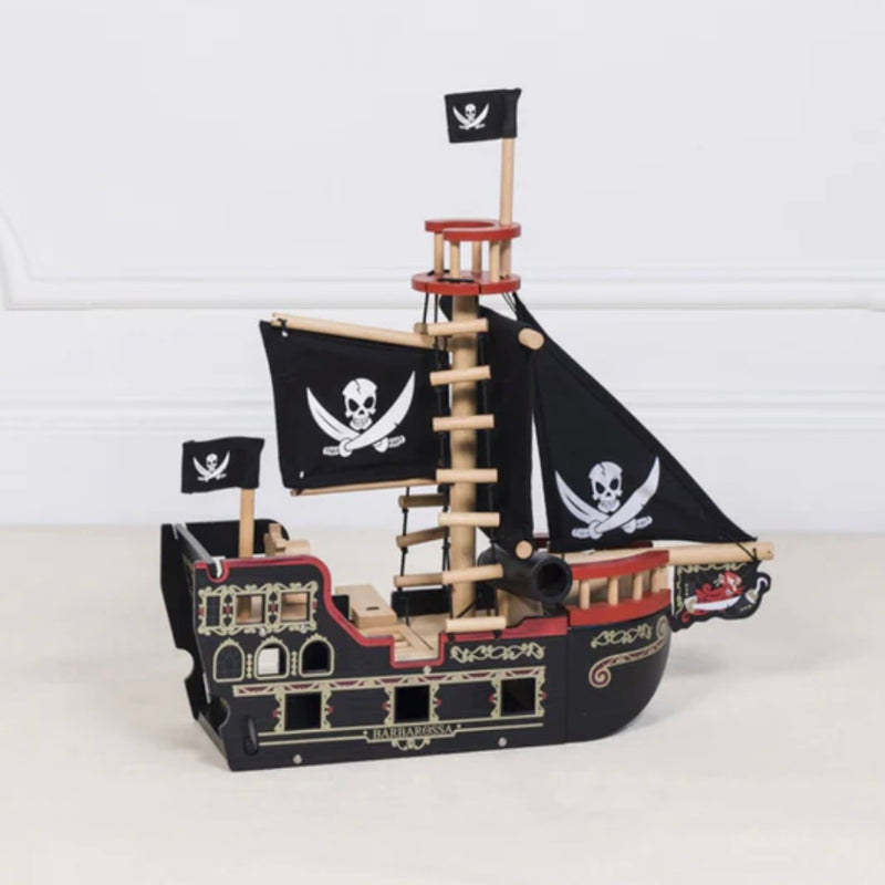 Le Toy Van Barbarossa Pirate Ship 3yrs+