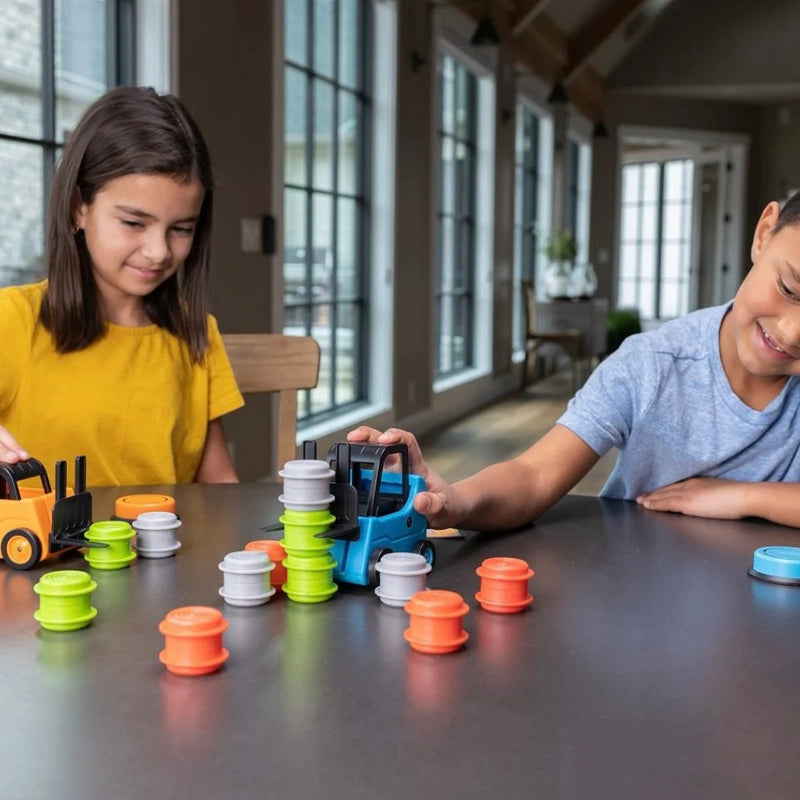 Fat Brain Toys Forklift Frenzy Tabletop Multiplayer Game Gift Idea for Upper Primary 8yrs+