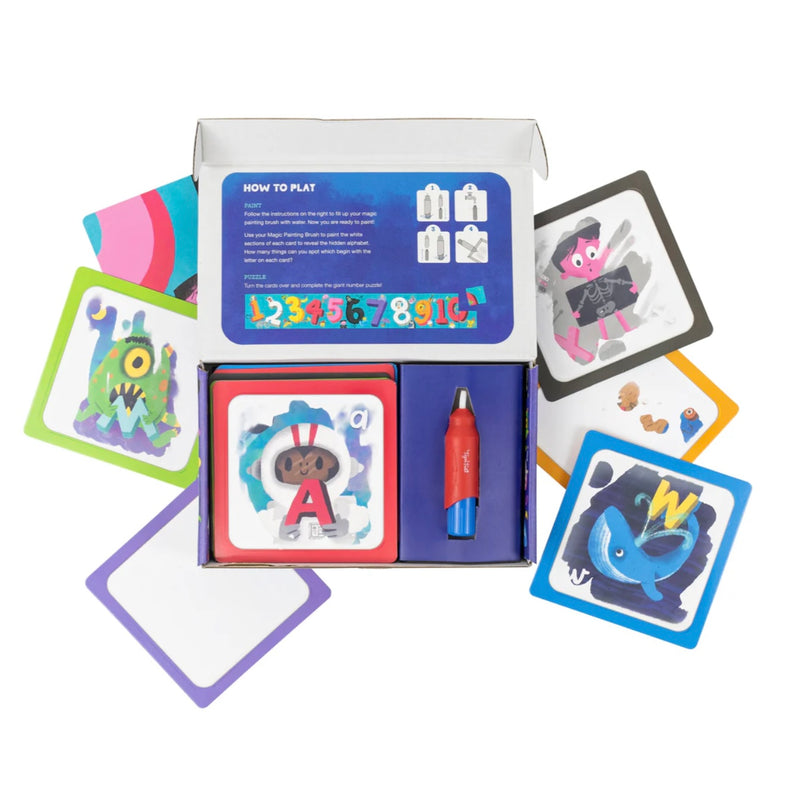 Tiger Tribe Magic Painting ABC Alphabet Adventures Arts and Craft for Kids 12m+