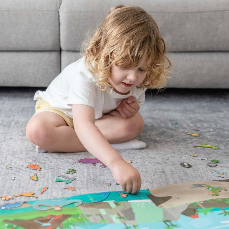 Tiger Tribe Magna Carry Dino World Travel Toys Dinosaur Toy Dinosaur and Dragon Theme 3yrs+