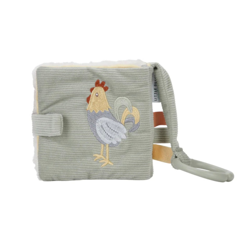 Soft Activity Stroller Booklet Little Farm by Little Dutch Fabric Interactive Baby Book 0m+