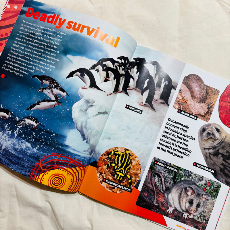 Deadly Science - Animal Survival (Hardcover) by Karen Sommerville, Corry Tutt, Mim Cole Australian Animals STEM Science Book Non-fiction Kids Book 5yrs+
