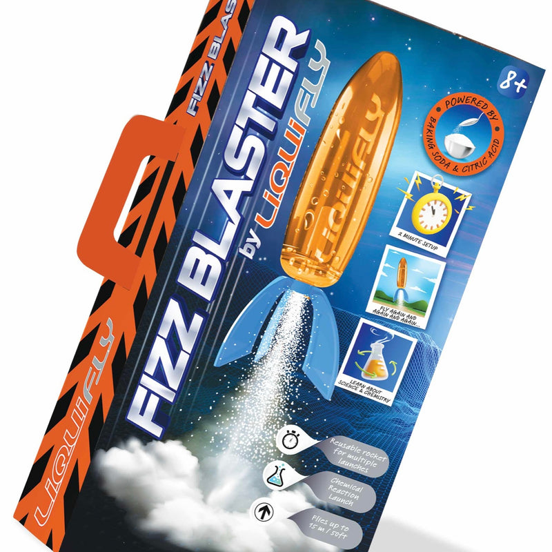 Liquifly Fizz Blaster Science Experiment Liquid Powered Rocket STEM Toys Outdoor Toys 8yrs+