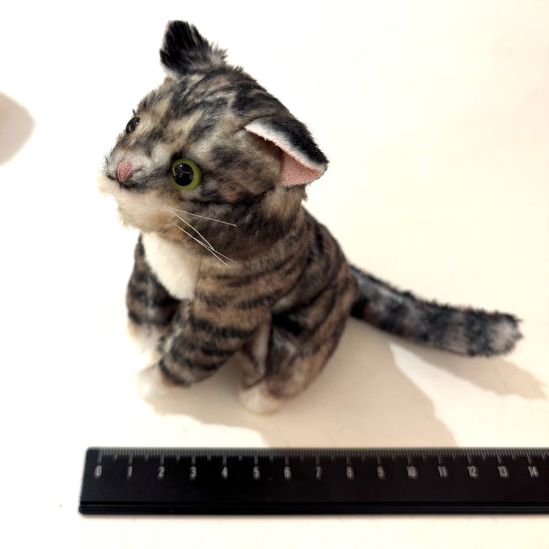 Tabby Cat Finger Puppet by Folkmanis Farm Animal Toys Best Seller 3yrs+
