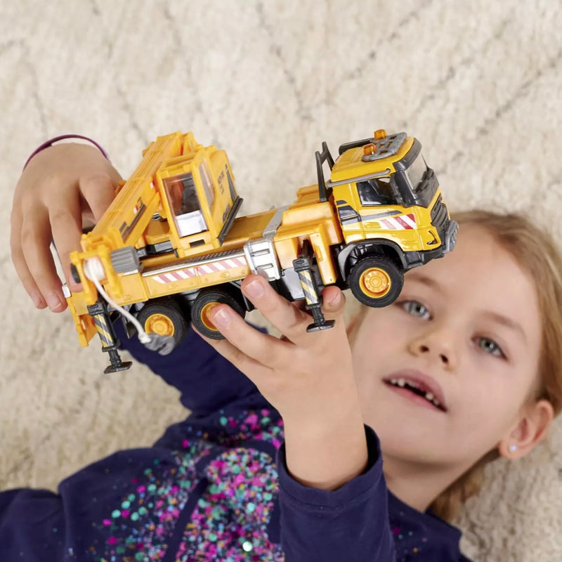Majorette FMX Volvo Truck Crane Construction Toy Car Gift Idea for 3yrs+