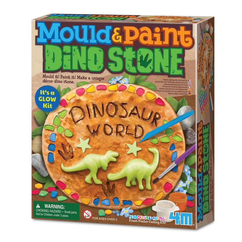 Mould & Paint Dino Stone by 4M Art and Craft for Dinosaur and Dragon Theme 5yrs+
