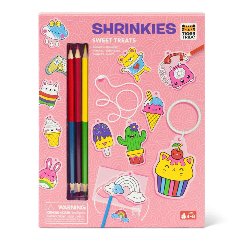 Tiger Tribe Sweet Treats Shrinkies Art and Craft for kids 4yrs+
